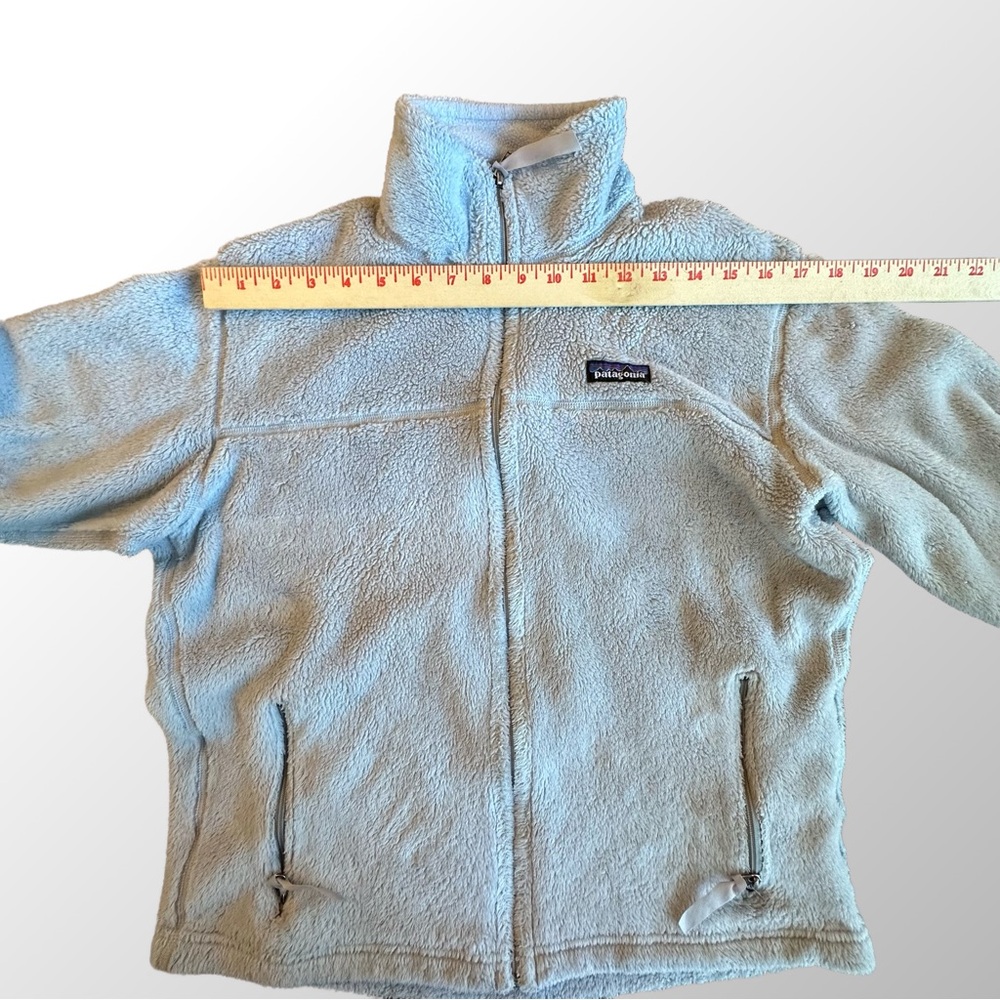 Patagonia Light Blue Teddy Jacket - Picture 8 of 11